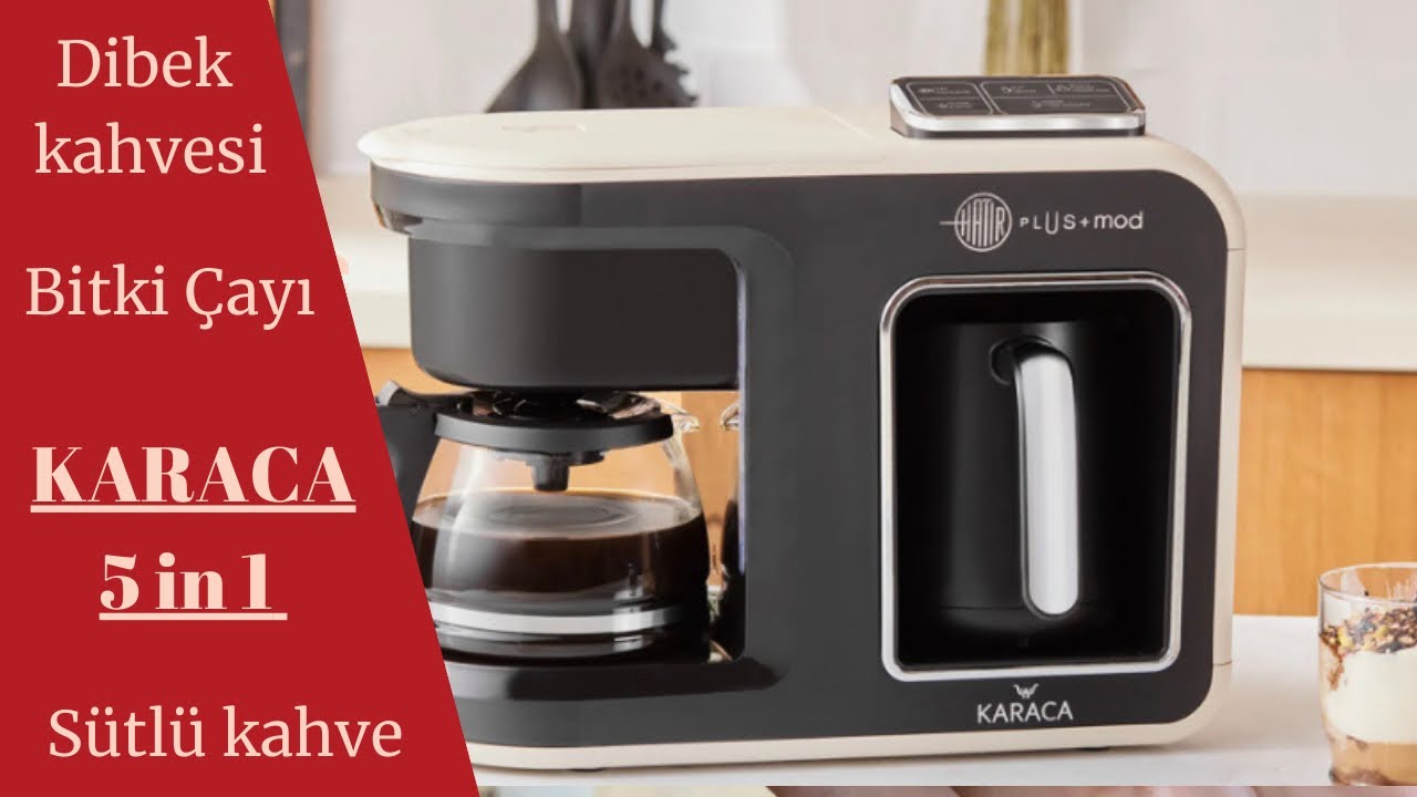 Karaca Hatır Plus 5 in 1 | Dibek kahvesi- bitki çayı ve sütlü içecek hazırlıyoruz ☕️