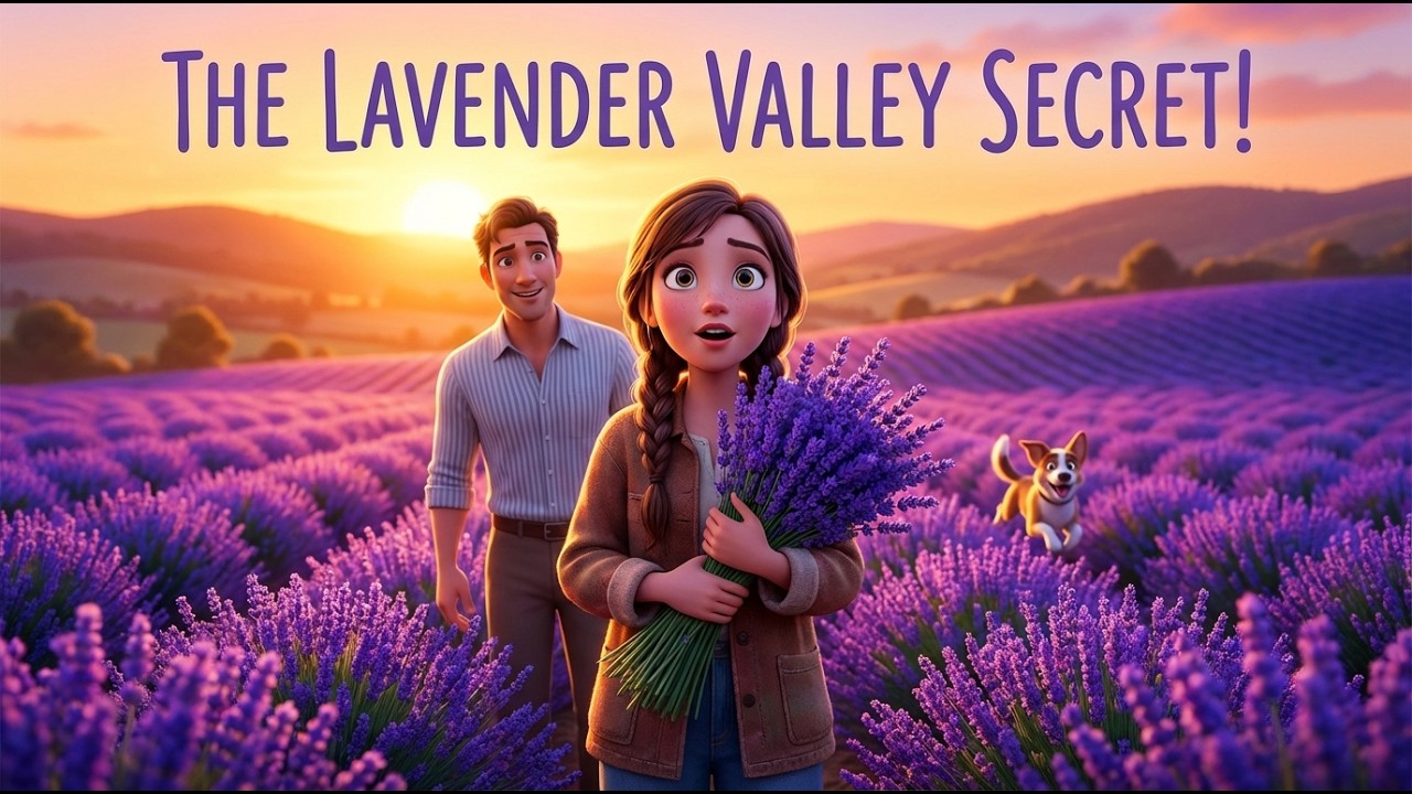 A Lavender Valley Discovery with Emma 🏡 | Slow English Story for Listening (Level A2)