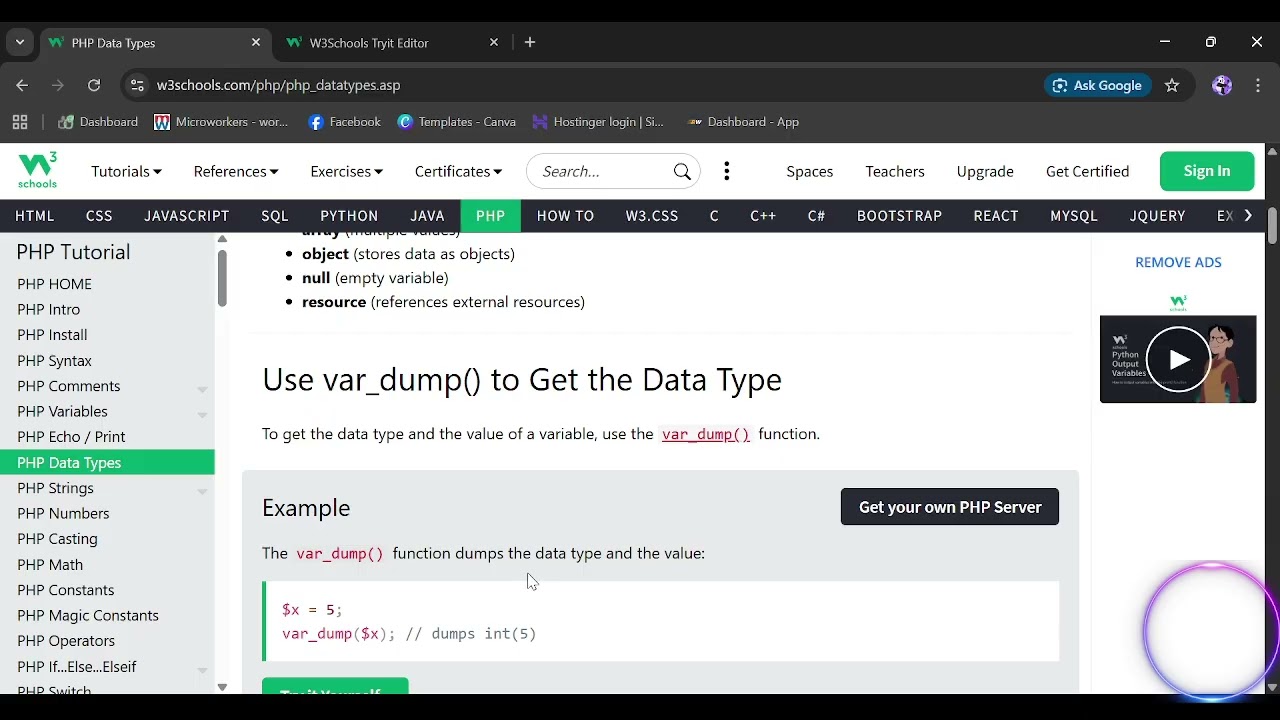 PHP Tutorial