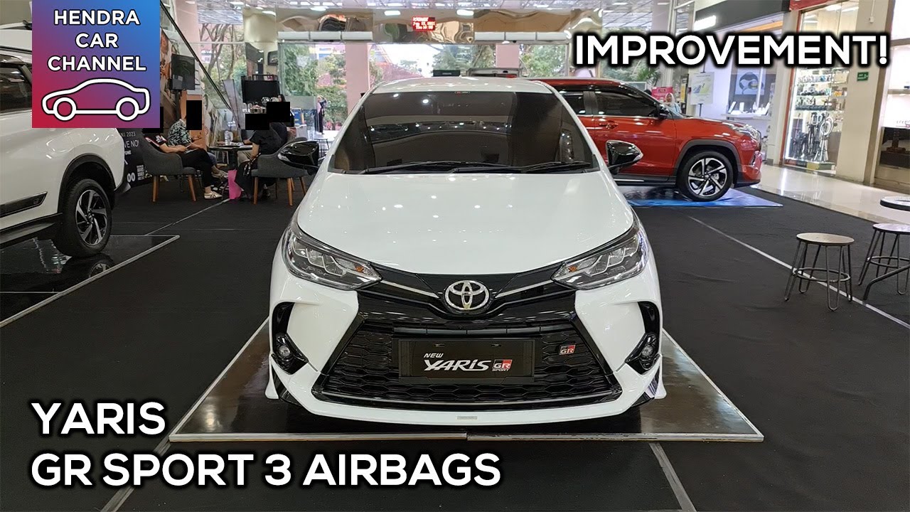 TOYOTA YARIS GR SPORT 3 AIRBAGS 2023 - Walkaround Review Indonesia