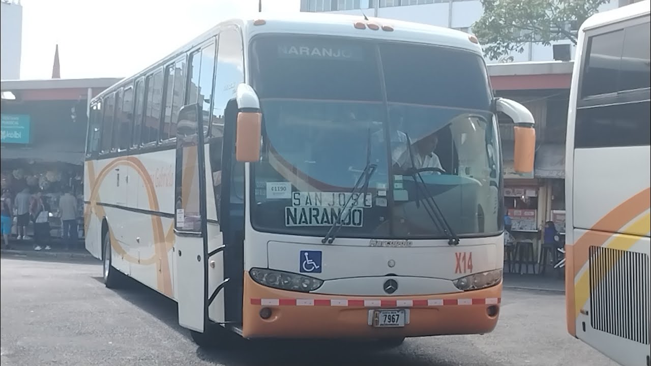 Transportes Naranjo San José s.a (1239)Marcopolo Andare Mercedes Benz O500RS Ruta : San José-Naranjo