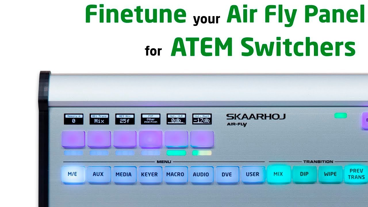 LEGACY - Air Fly - How to create user configurations