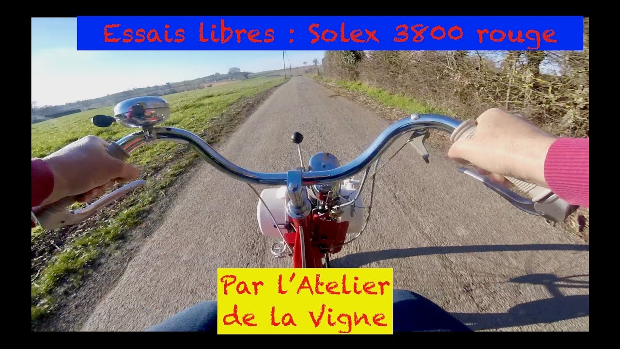 Essais libres : Solex 3800 rouge