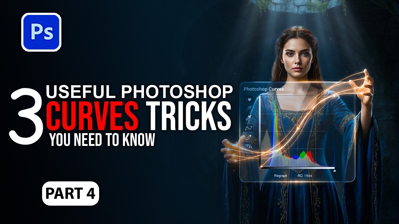 3 Quick Curves Tricks for Instant Photo Correction in Photoshop | Part 4