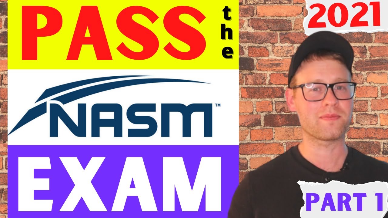 Pass the NASM CPT Exam | NASM CPT Study Guide Included | NASM Study Tips and Tricks 2021