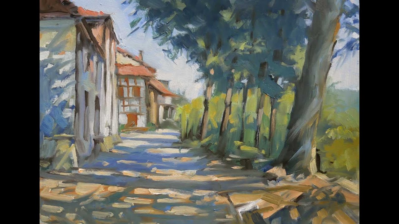 Christian Arnould /démo Oil painting - Speed x 3 -