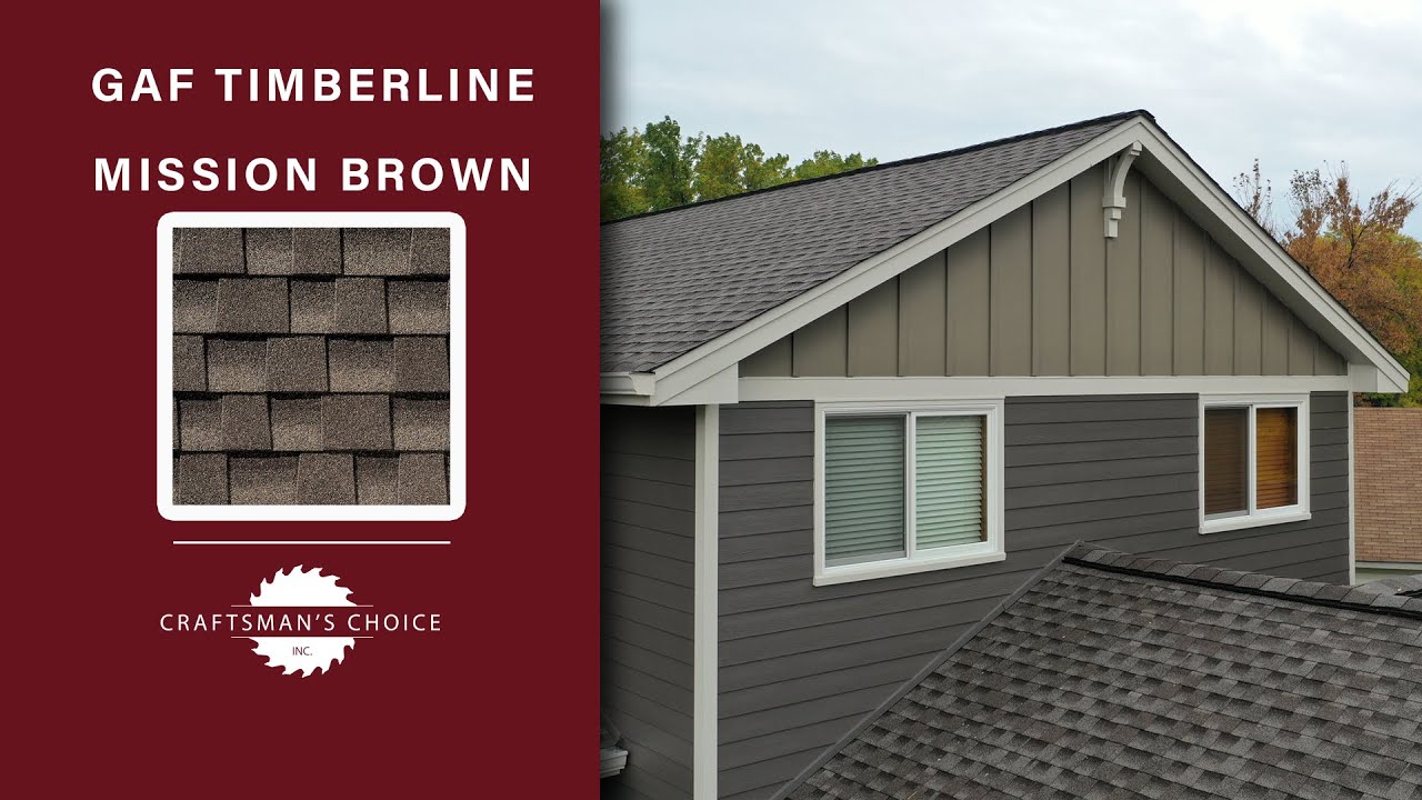 GAF Timberline Mission Brown Roofing Shingles | Colors, Design Ideas & Project Examples