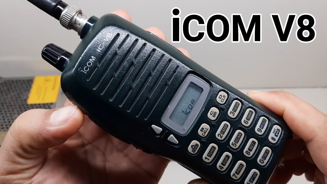 My 14 Years Old iCOM V8 | HAM RADIO