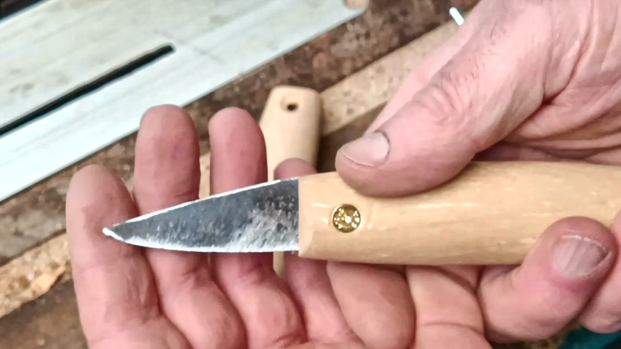 Tested To Destruction!  Slots And Holes In The Folding Knife Making Project.
