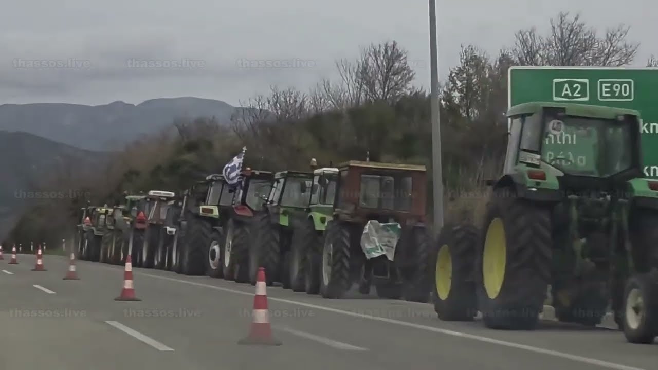 Μπλόκο  αγροτών - Νέα Κερδύλλια
