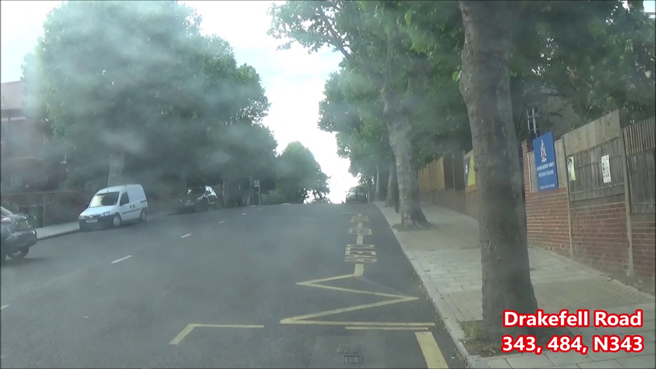 Full Route Visual | Abellio London Route 484: Lewisham Station - Camberwell Green | 8328 (YX10EBL)