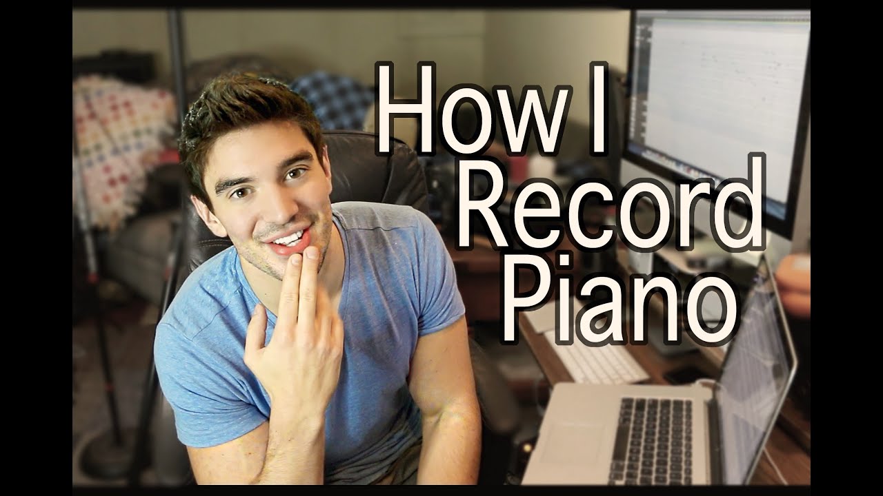 Recording Piano - BEHIND-THE-SCENES