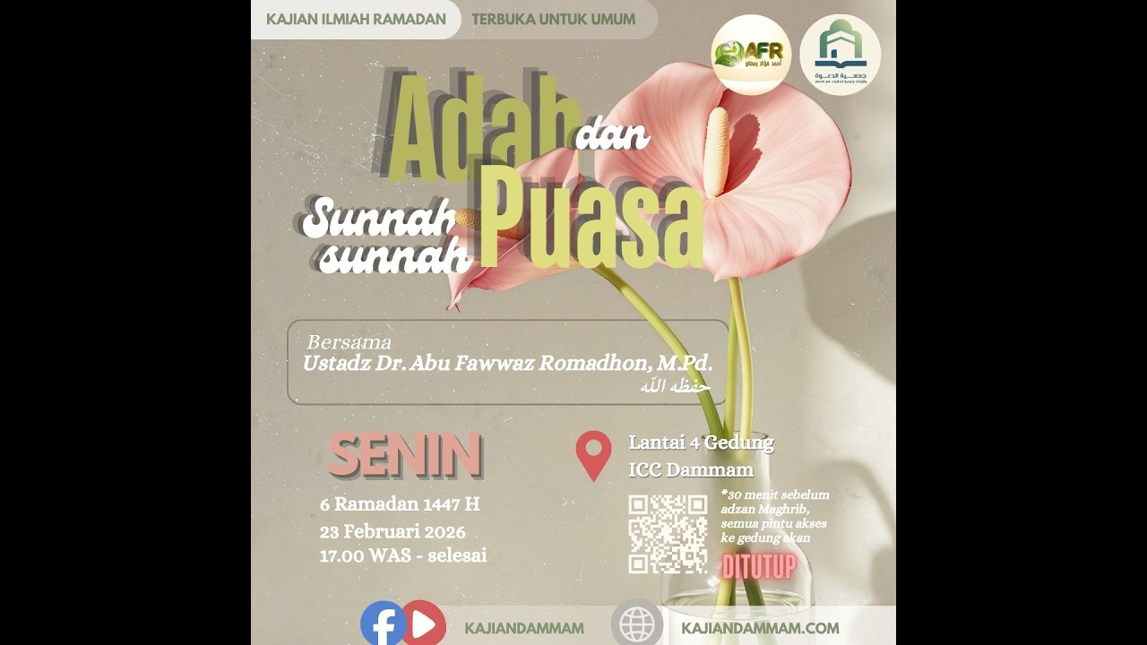 Adab & Sunnah-Sunnah Puasa