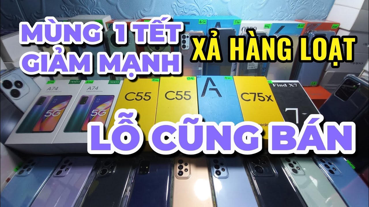 MÙNG 1 TẾT GIẢM MẠNH THÊM NHIỀU ĐIỆN THOẠI ĐẸP GIÁ CỰC TỐT 👍