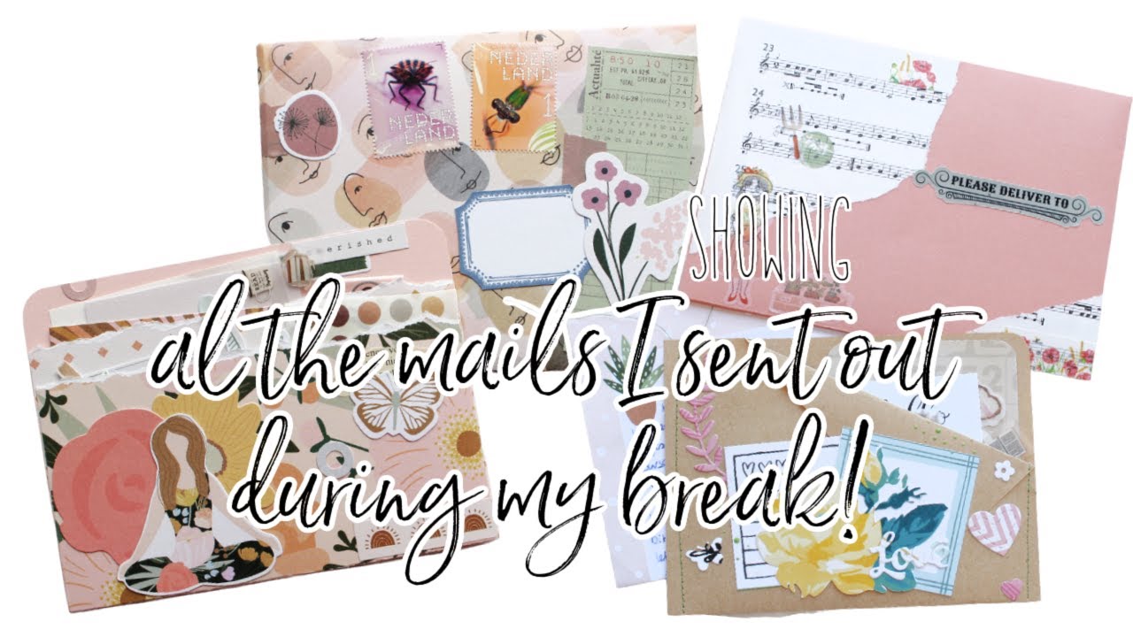 💌 Penpal Ideas: Showing ALL Snail Mails I Sent During My Break!