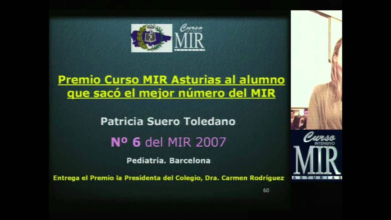 Consejos para preparar el examen MIR Dra. Patricia Suero Toledano
