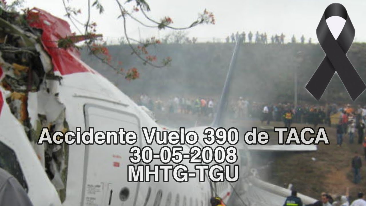im&aacute;genes del accidente Vuelo 390 de TACA