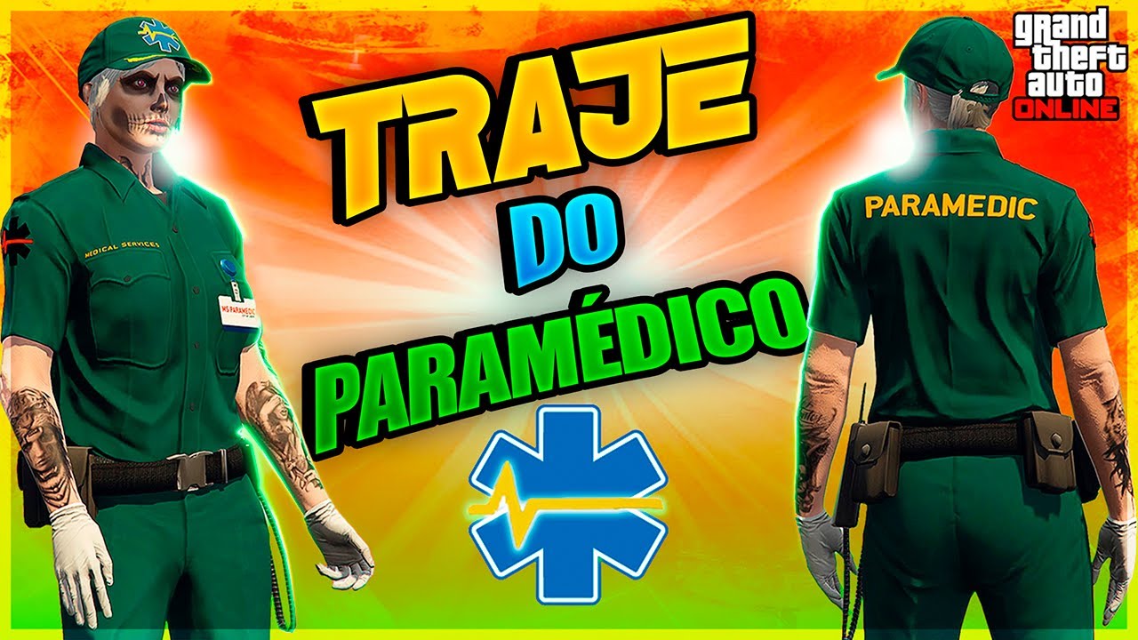 🚑 COMO PEGAR O TRAJE DE PARAMÉDICO NO GTA V ONLINE - TUTORIAL ATUALIZADO 2025 COMPLETO!