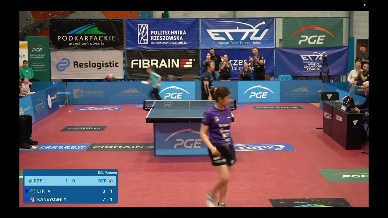 兼吉優花 YUKA KANEYOSHI VS LI FEN. 2026 WOMAN CHAMPIONS LEAGUE 3 SET