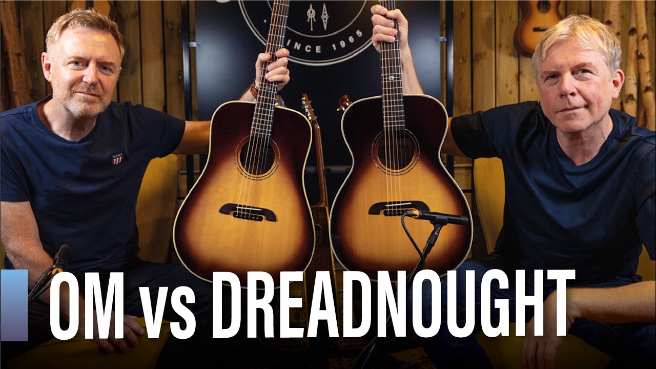 Dreadnought против OM Shootout: какая акустическая гитара подойдет именно вам?