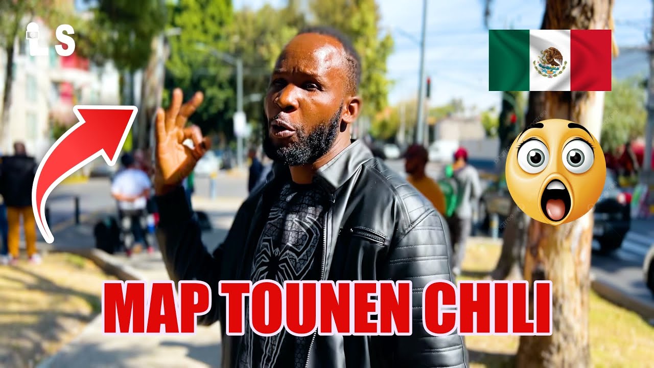 Li abandone yon salè 1200 dola US nan Chili 🙆🏾‍♂️ 😳 kounya se Potè li ye nan Méxique 🇲🇽