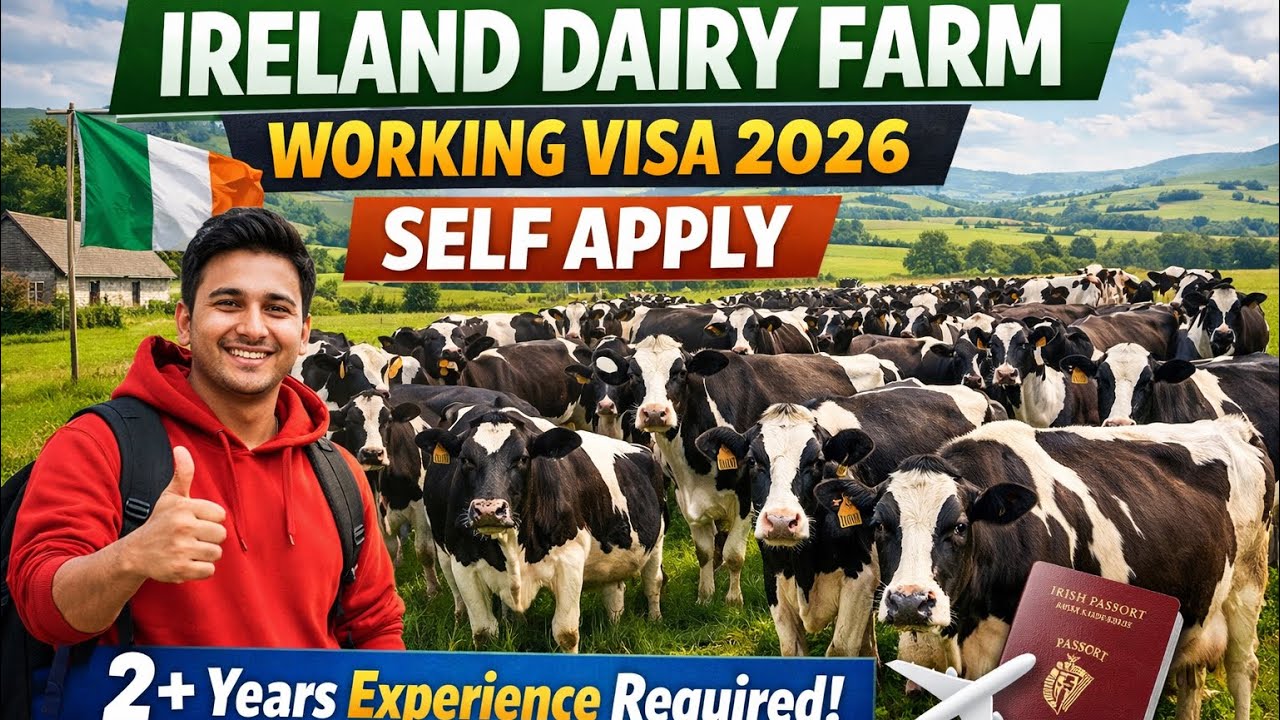 Ireland Dairy Farm Working Visa 2026 | Nepal bata Self Apply Kasari Garne? |  Experience required 