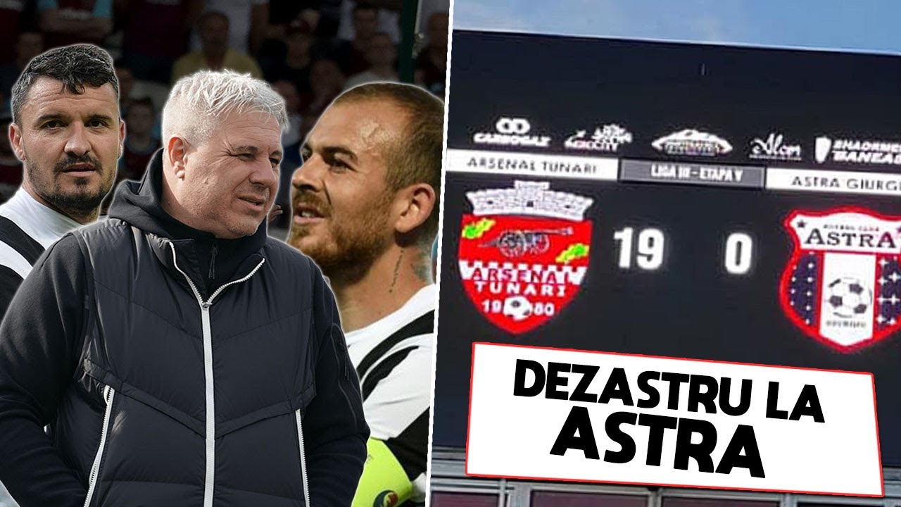 Astra Giurgiu/De la GLORIE la RUSINE