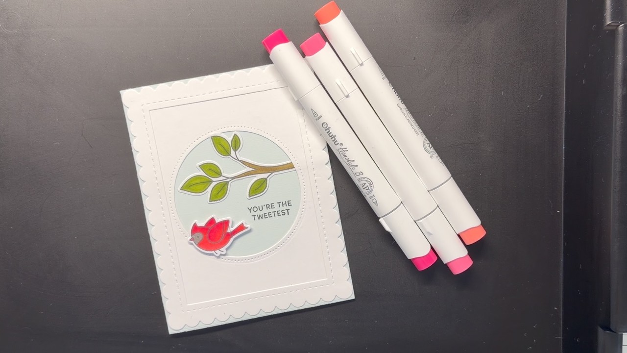 Simple Card Making Tutorial | Craft With Me