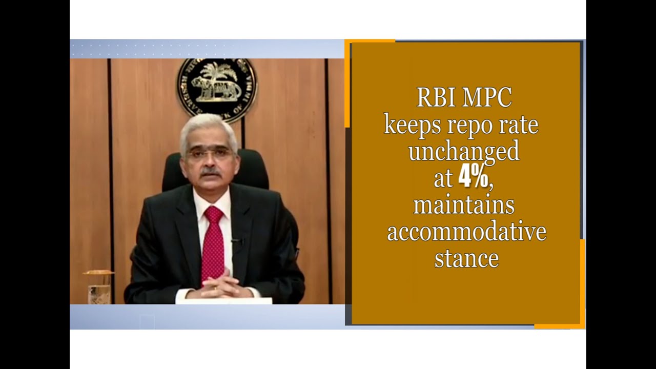 RBI MPC keeps repo rate unchanged at 4%, maintains accommodative stance
