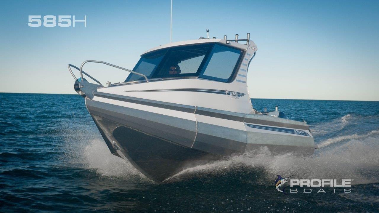 Profile Boats 585H Aluminium Plats Fishing Boat Australia NZ