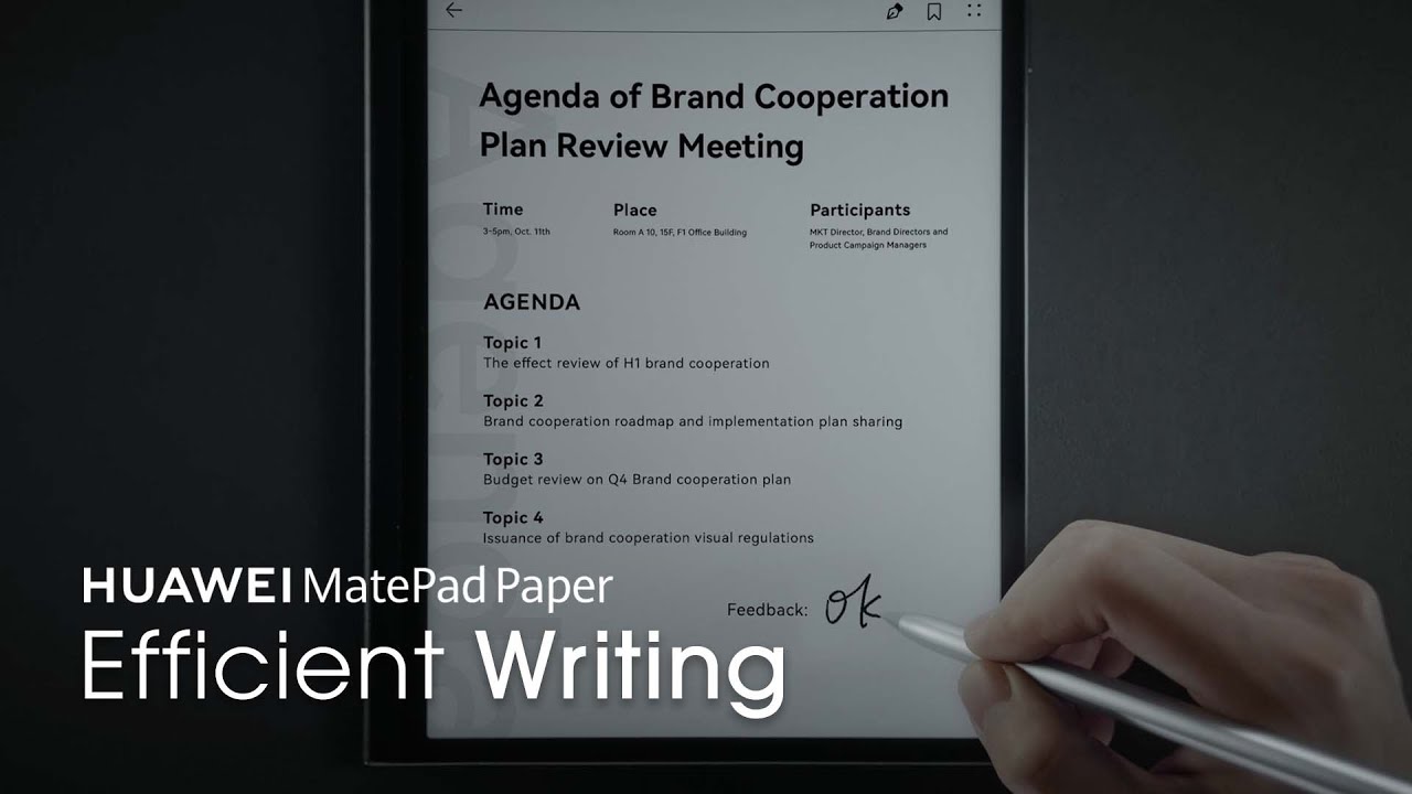 HUAWEI MatePad Paper - Efficient Writing