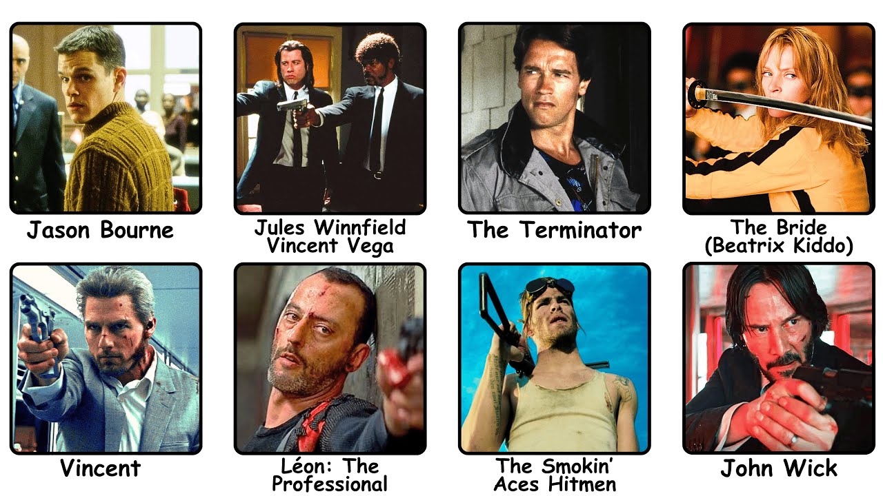 Every RUTHLESS Movie Assassin Explained in Detail