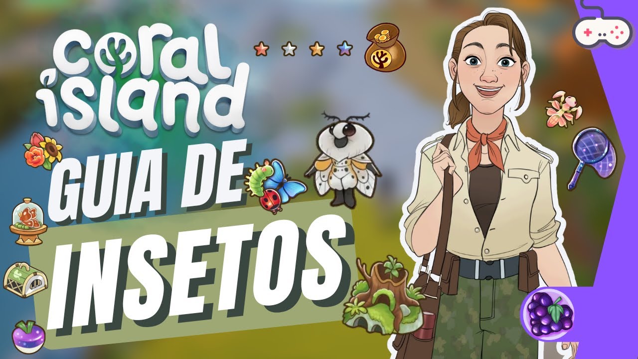 Vida dos Insetos: Guia Completo para Captura e Criação em Coral Island! 🐞
