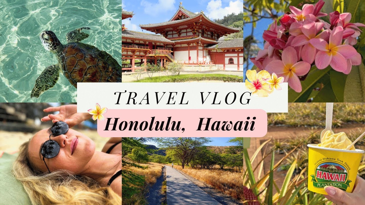 Oahu Adventures: (Diamond Head hike, Turtles, Golf lessons and a Touch of Zen) 🌺🐢⛳