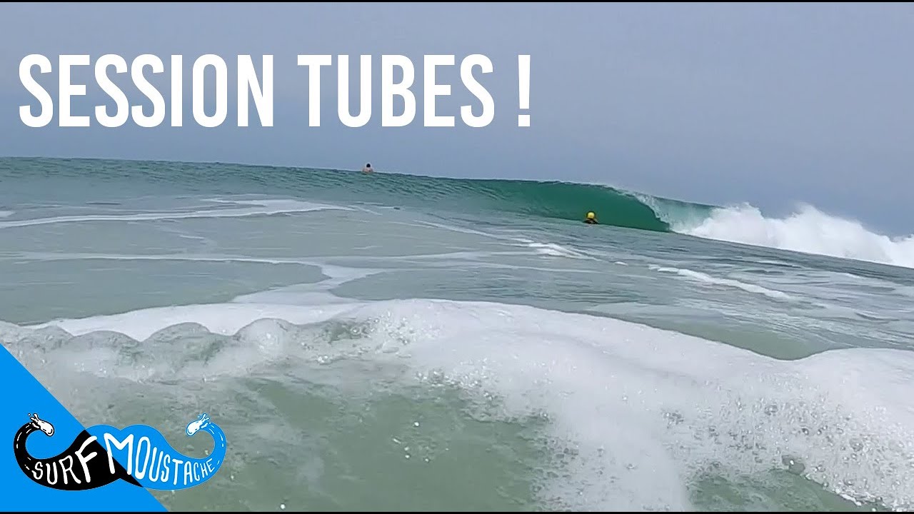 COMMENT PRENDRE DES TUBES EN SURF ?! 🔥🧐 VLOG TEST - 6'8 MID LENGTH - FERNAND SURFBOARDS