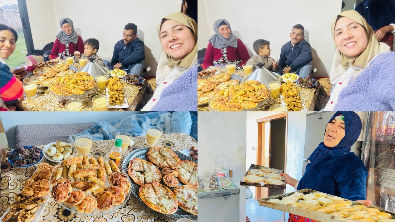 احلى فطور  مع  وليديا من القليل شحال فرحو ودعاو  معايا