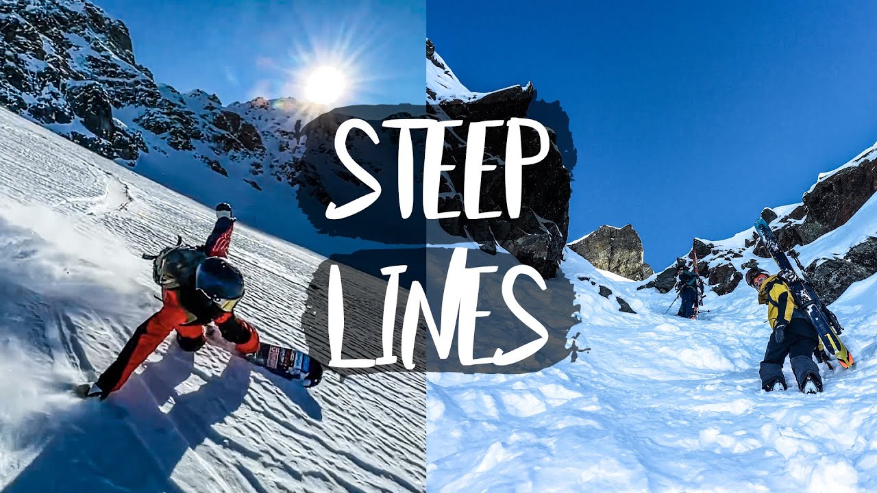 SPLITBOARD  - ON ENGAGE DANS LES COULOIRS EN BELLEDONNE