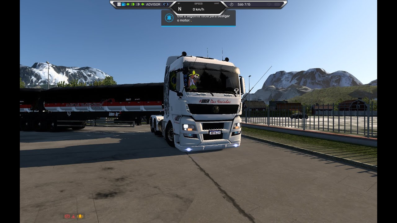 Elvis Calibre 12 ETS2 Mapa EAA  Aliança Transportes