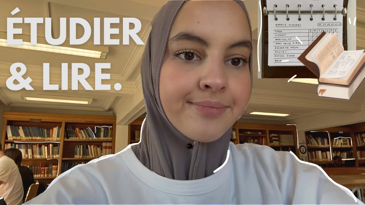 Study vlog INTENSE : une journée entière d’étude et de lecture