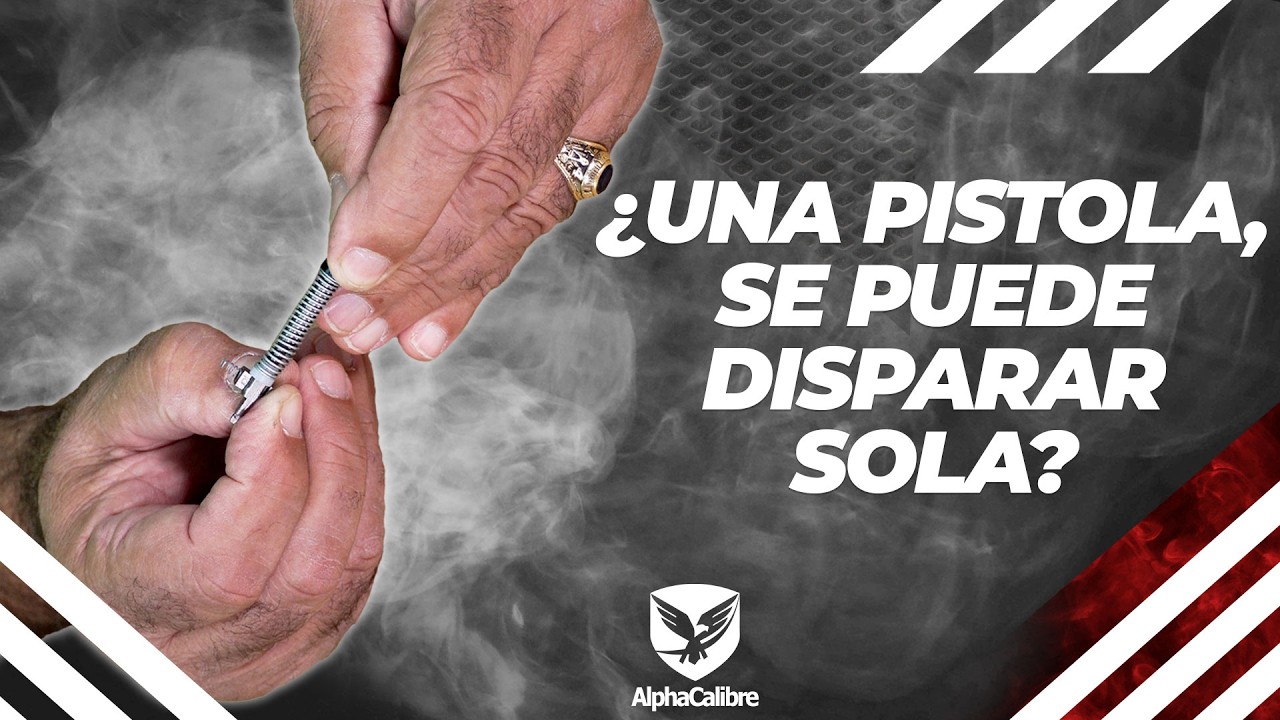 ¿Una pistola, se puede disparar sola?