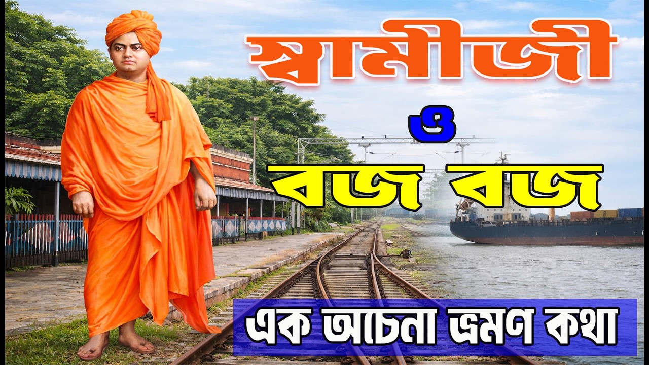 শিকাগো জয় করে ফিরেও ট্রেন মিস! বজ বজ স্টেশনে সেই ঐতিহাসিক রাত—স্বামী বিবেকানন্দ #bengalheritage