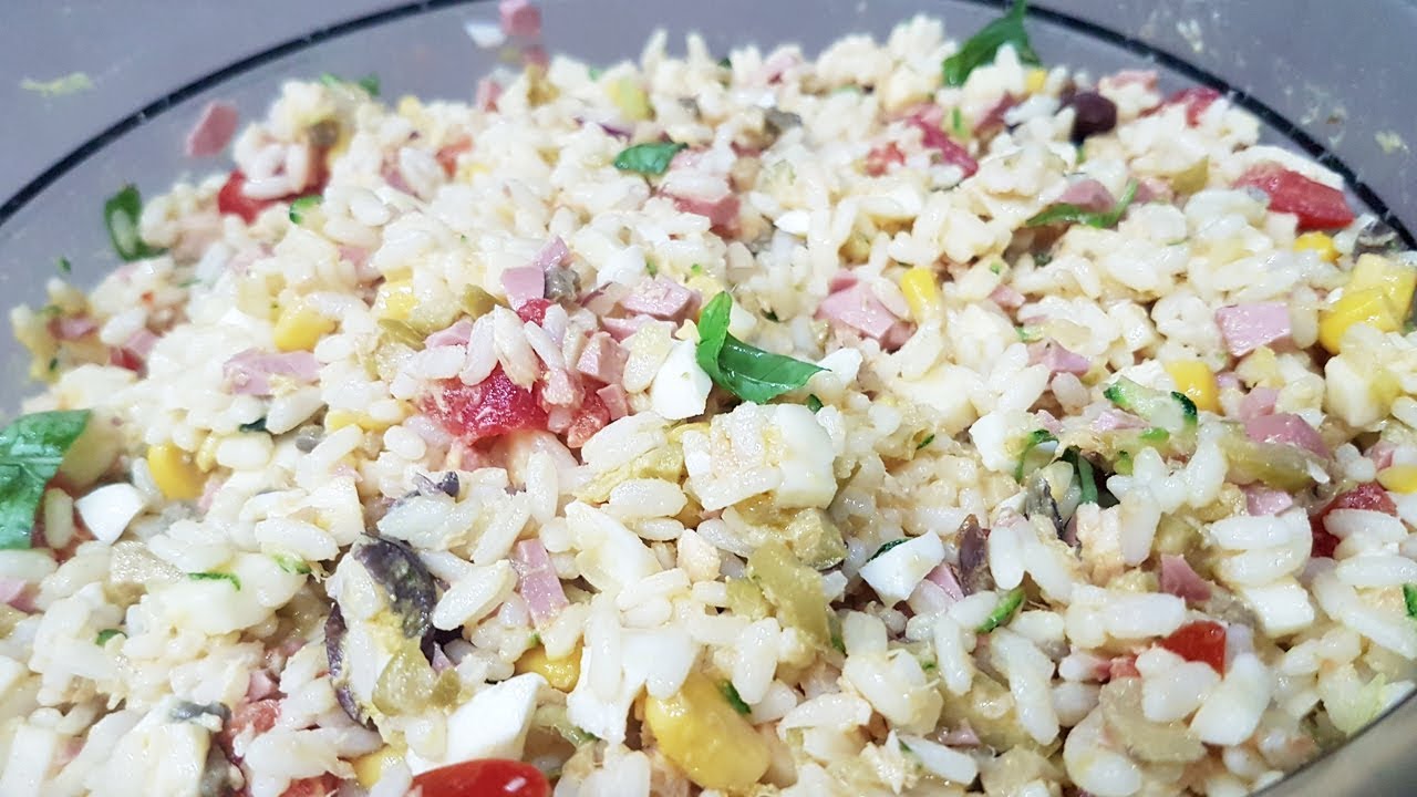 САЛАТ ХОЛОДНОГО РИСА ХОРОШО ЛЕГКО И БЫСТРО | FoodVlogger