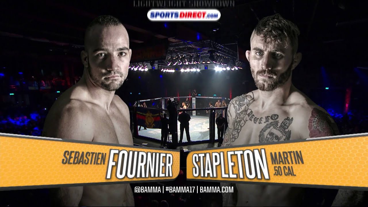 BAMMA 17: (Main Card) Martin Stapleton vs Sebastien Fournier