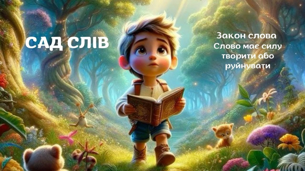 Дитяча казка САД СЛІВ|ЛЮДМИЛА ІВАХ