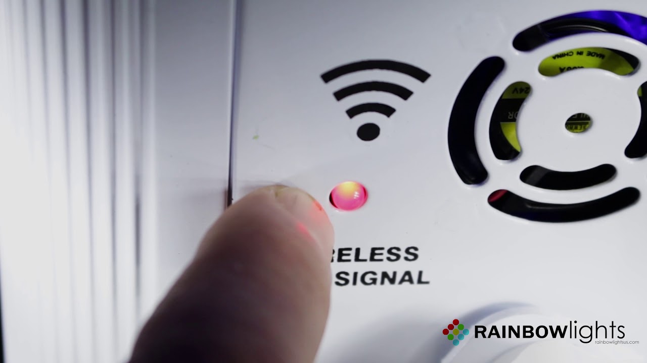 How to set master and slave lights in wireless mode - Wireless/Slave mode Smart 2 Rainbow Lights