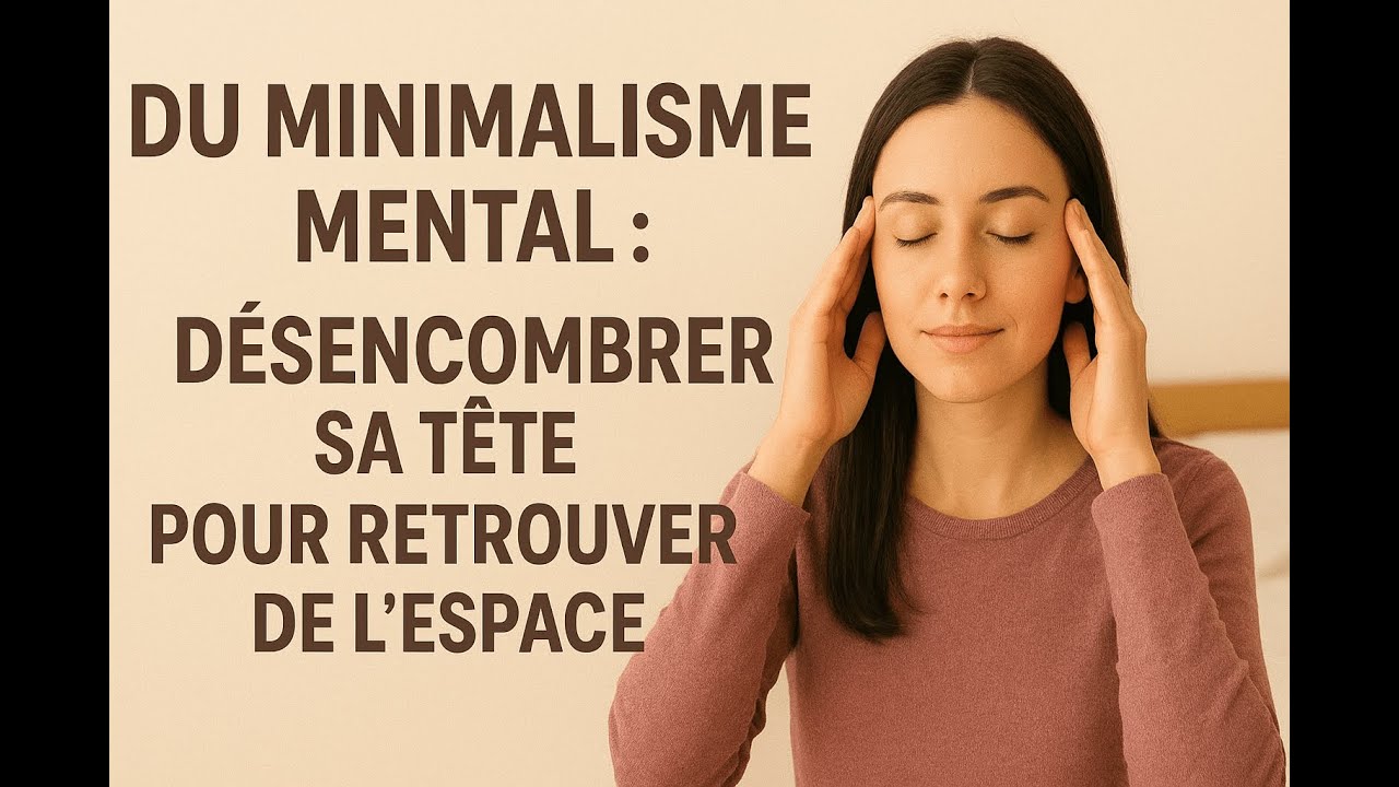 Le minimalisme mental désencombrer sa tête pour retrouver de l'espace
