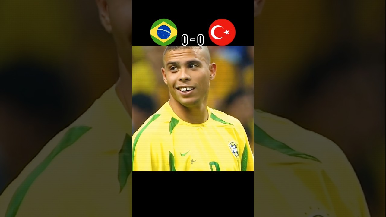 The day Ronaldo Nazario led Brazil to the 2002 final. #shorts #brasil #turkey #semifinal #ronaldo9