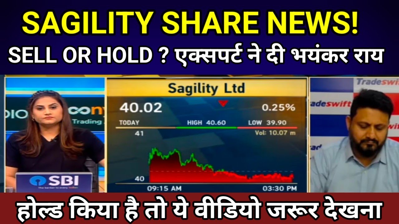 Sagility share latest news, hold or sell ?Sagility india share analysis Anil singhvi @S B STOCK NEWS