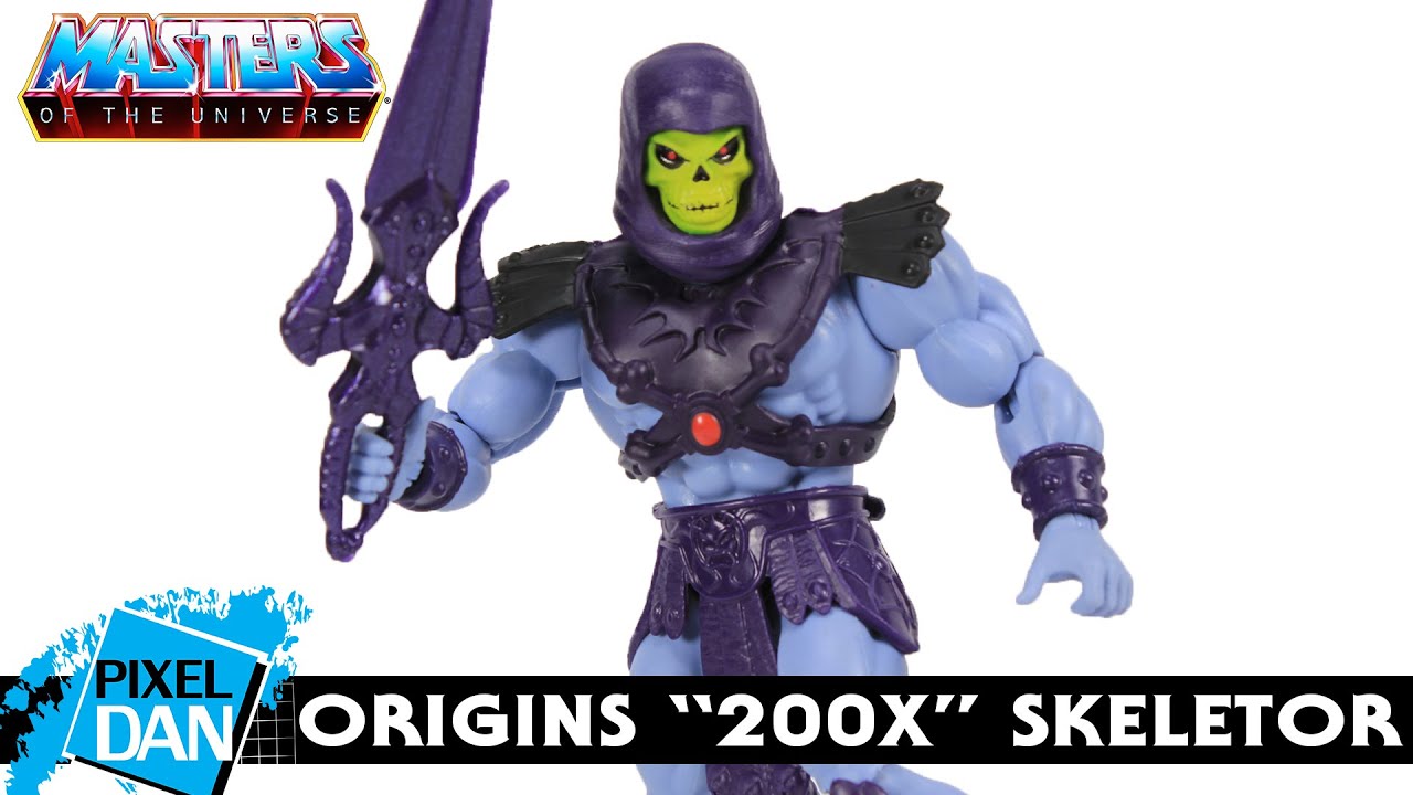 Обзор фигурки 200X SKELETOR MOTU Origins | Властелины Вселенной: Начало