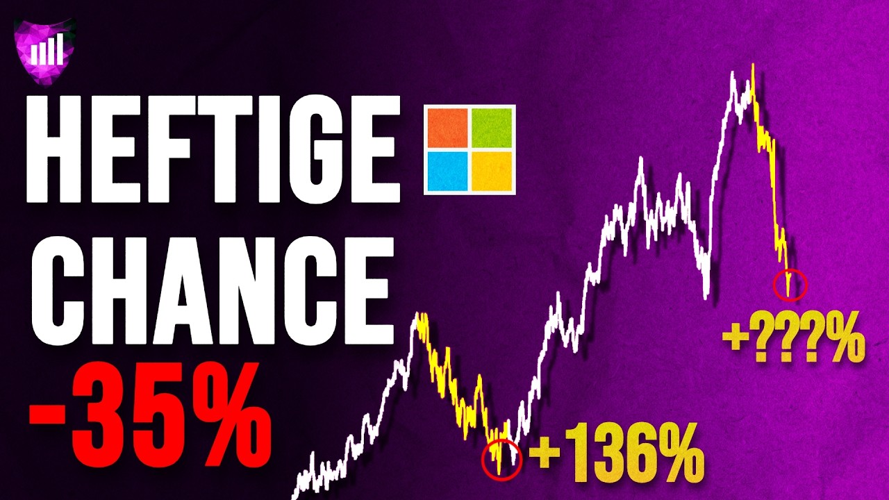 Microsoft &ndash;35%: Die heftigste Chance seit 10 Jahren!